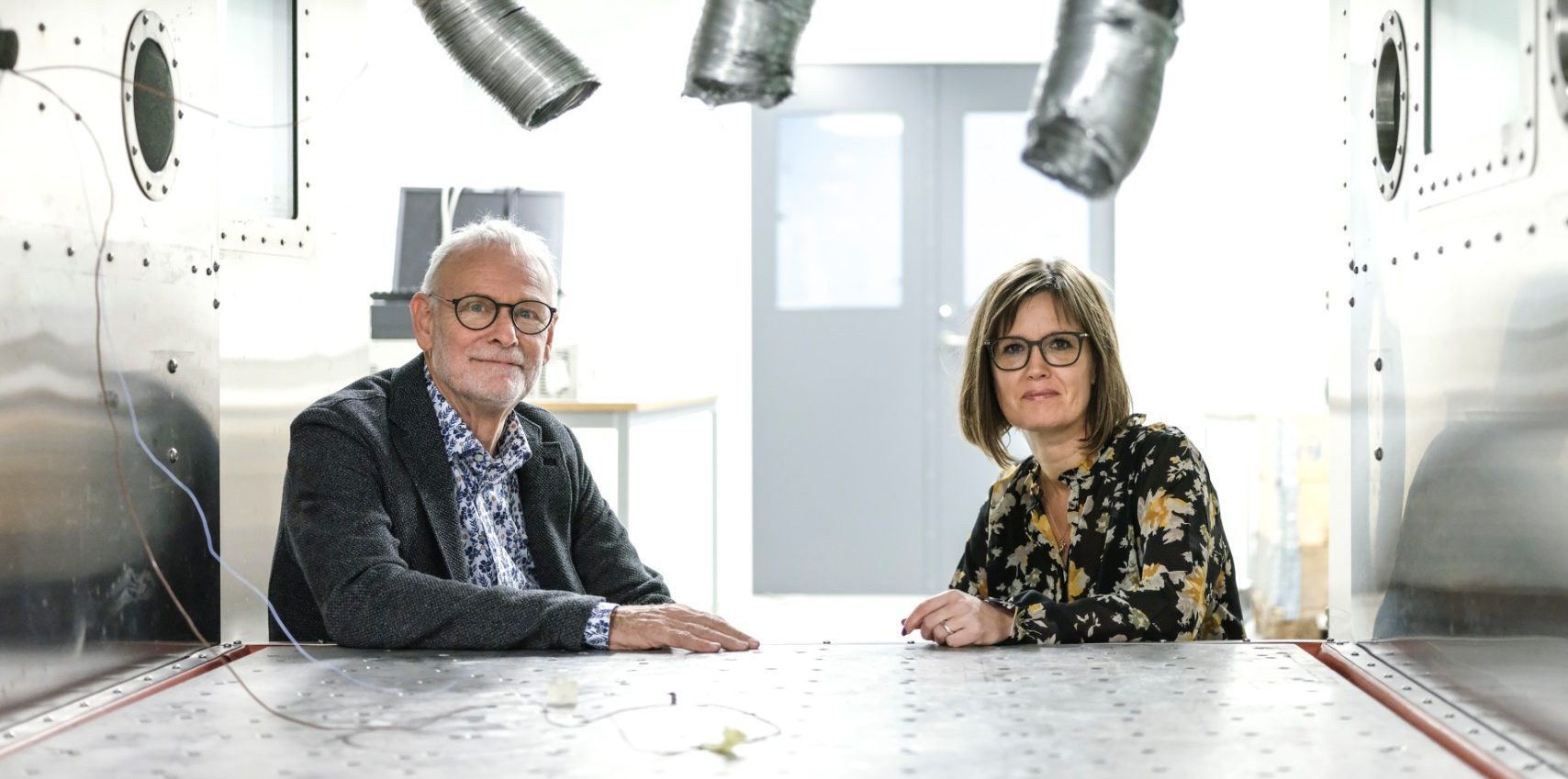 Peter Petersen and Rie Kold Pripsø at Sound Hub Denmark